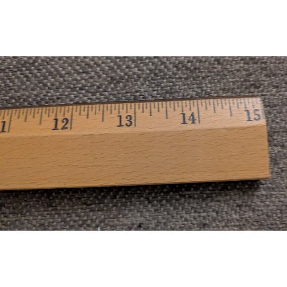 Vintage Westcott 15 Inch Wood Ruler - Picture 3 of 5
